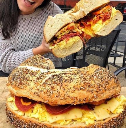 O-Bagel Jumbo Bagel